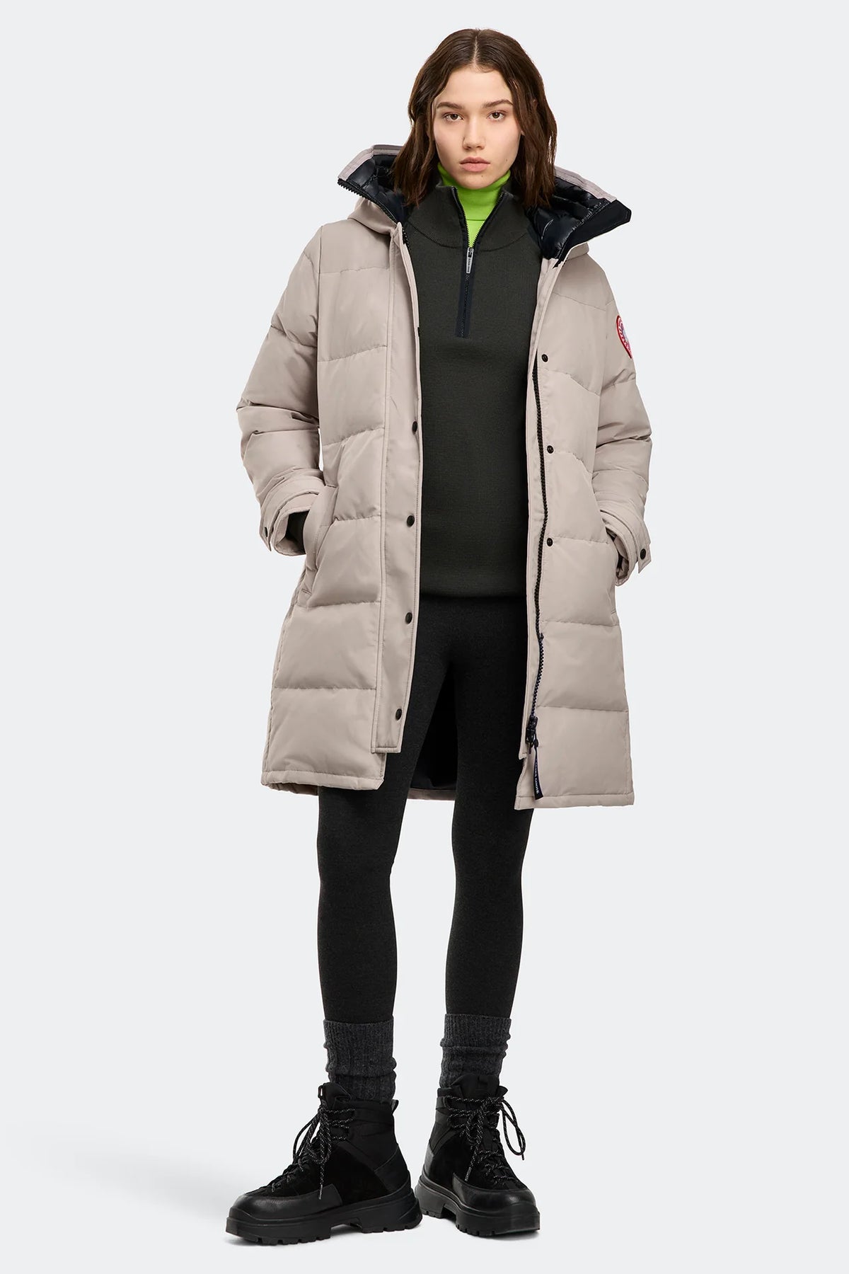 Canada Goose Women's Shelburne Parka CR - Limestone