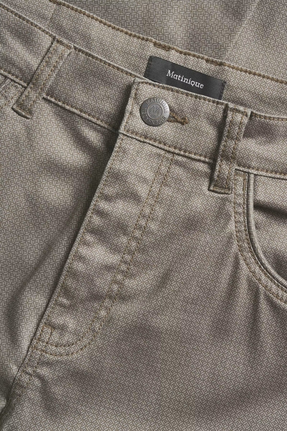 Matinique MAPete Stretch 5 Pocket Jean - Turkish Coffee