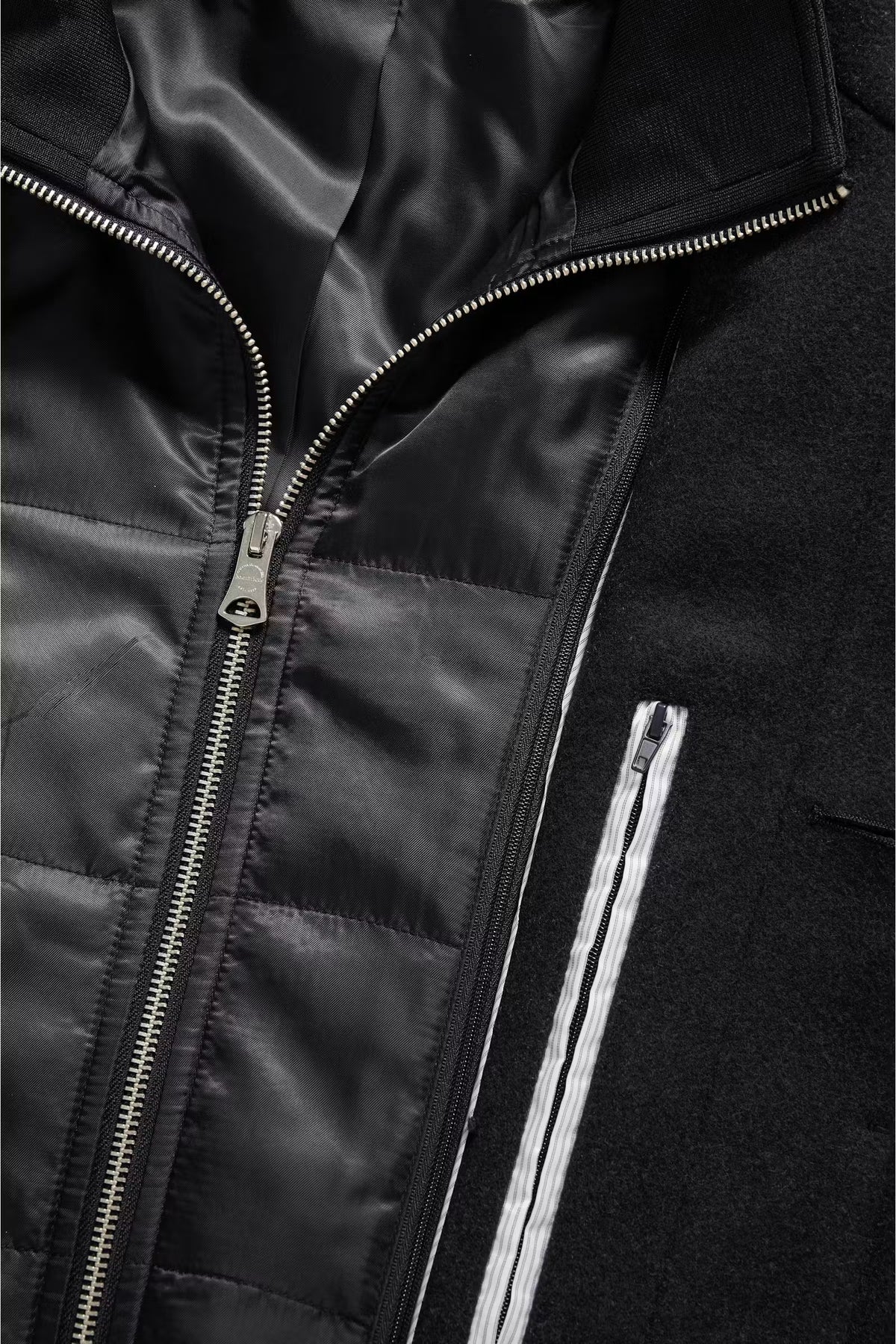 Matinique MA Harvey Wool Coat - Dark Grey Melange