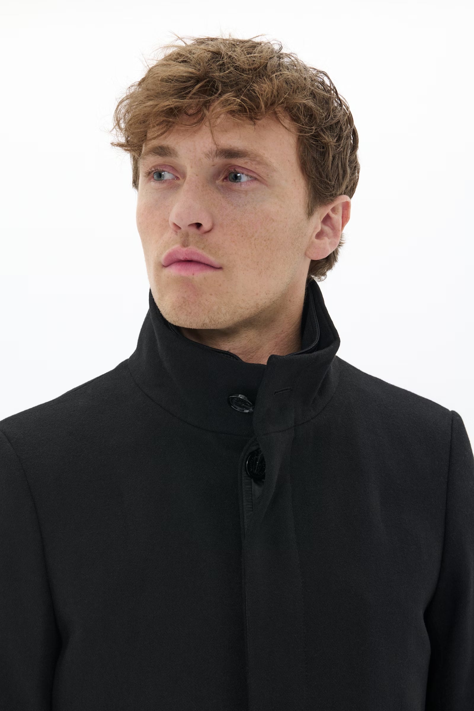 Matinique Harvey N Wool Coat - Black
