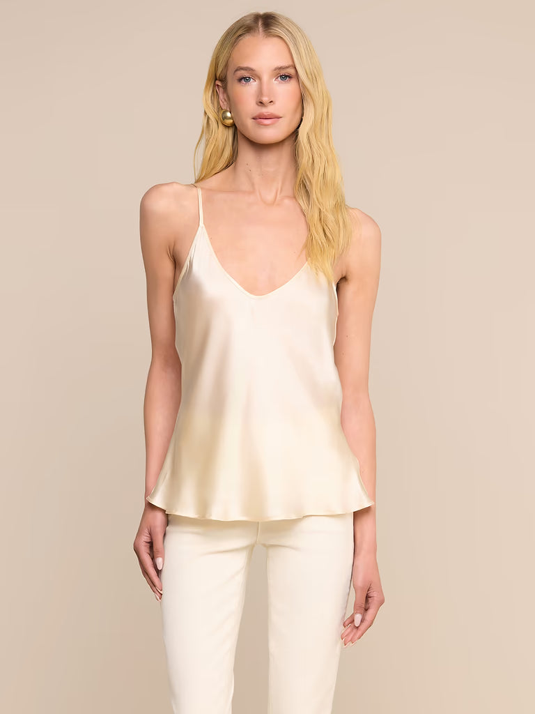 L'AGENCE Lexi Camisole in Pearl