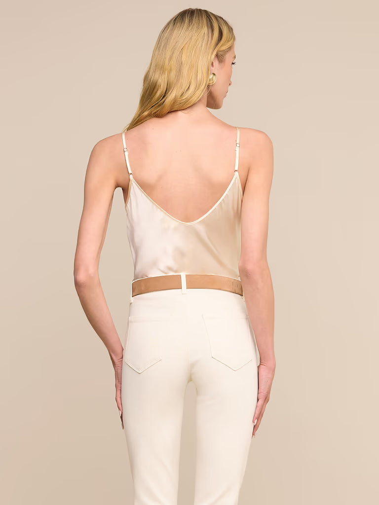 L'AGENCE Lexi Camisole in Pearl