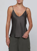 L'AGENCE Lexi Camisole in Ash Olive