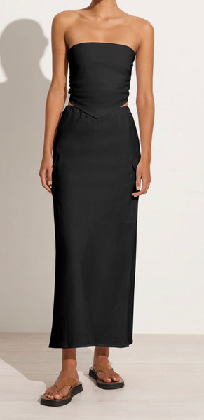 Faithfull Katala Skirt in Black