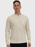 Good Man Brand Premium Cotton Jersey LS Victory V-Notch - Oatmeal