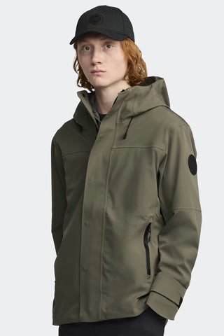 Canada Goose Men's Rupert Rain Jacket Black Label - Smokey Sage