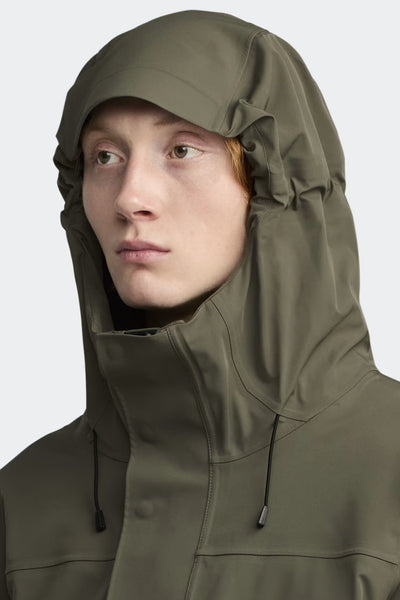 Canada Goose Men's Rupert Rain Jacket Black Label - Smokey Sage