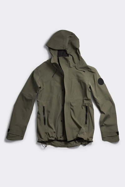 Canada Goose Men's Rupert Rain Jacket Black Label - Smokey Sage