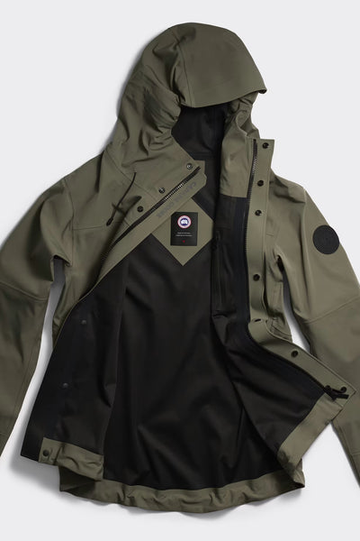 Canada Goose Men's Rupert Rain Jacket Black Label - Smokey Sage