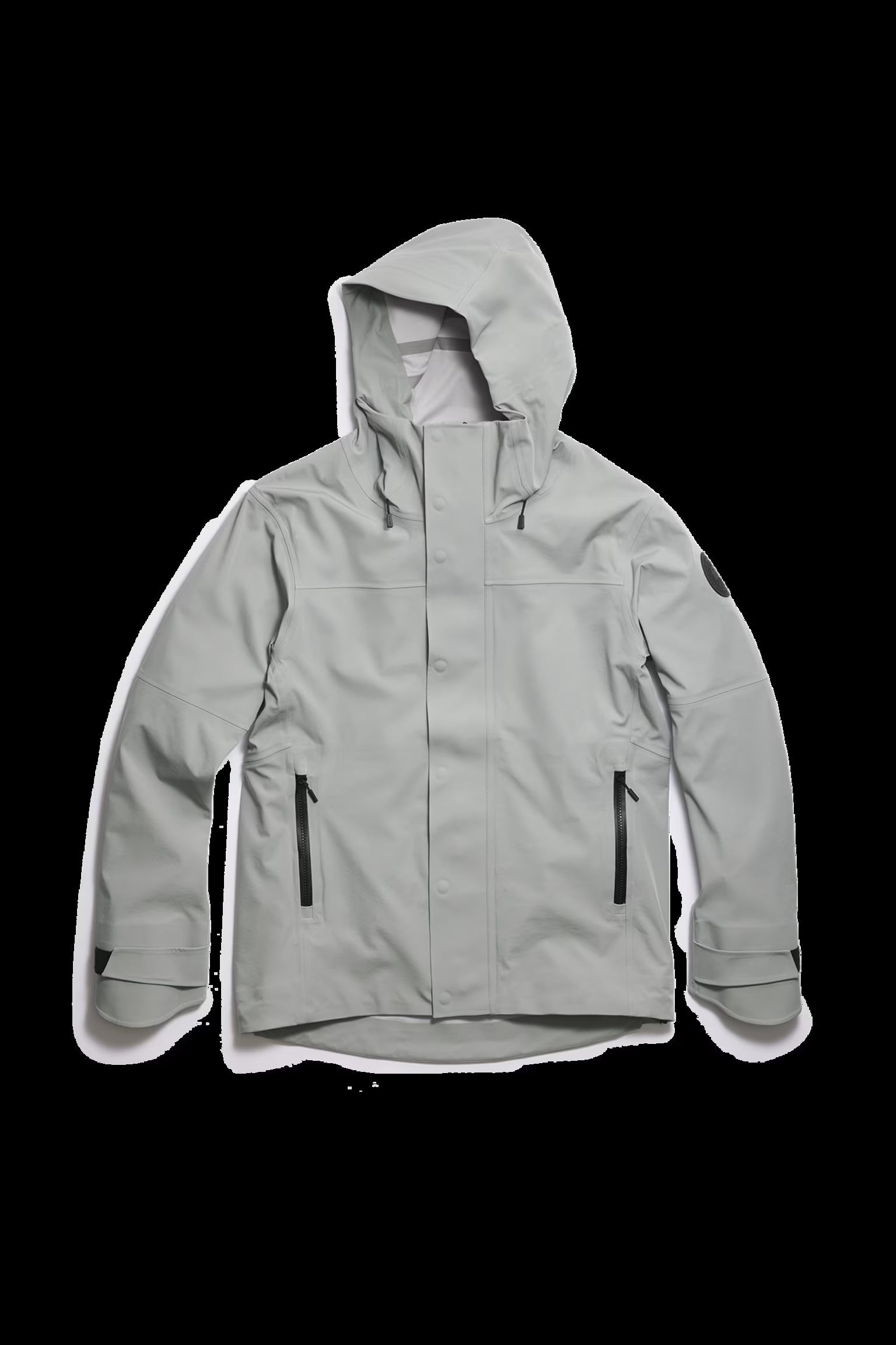 Canada Goose Men's Rupert Rain Jacket Black Label - Stratus Grey