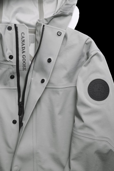 Canada Goose Men's Rupert Rain Jacket Black Label - Stratus Grey