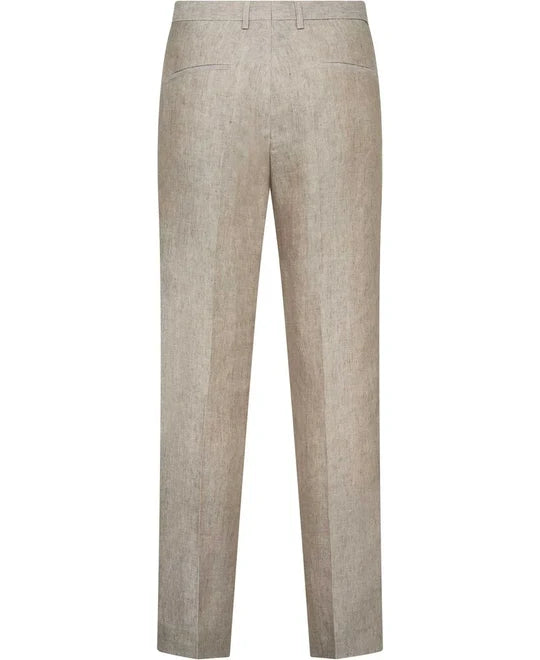 Sand 6809 M Craig Linen Pant - Natural Creme