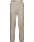 Sand 6809 M Craig Linen Pant - Natural Creme