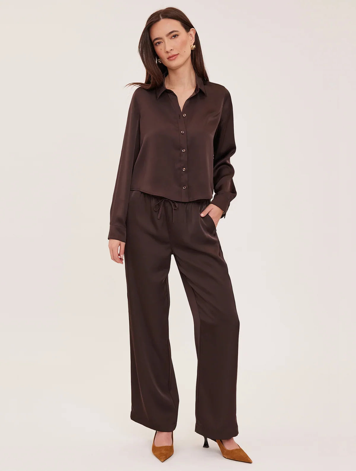 Gentle Fawn Leighton Blouse in Espresso