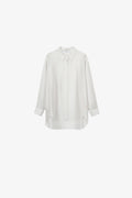 Meilleur Moment Striped Shirt in Light Beige