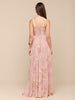 L'AGENCE Rosette Maxi Dress in Mauve/Multi Traditional Paisley
