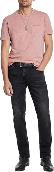 John Varvatos Cooper Vintage Crew - Grapefruit