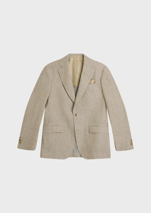 Sand 6809 M Star Napoli 1/2 Lined Blazer - Natural Creme