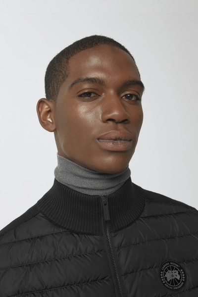 Canada Goose Men's Hybridge Knit Vest Black Label - Black