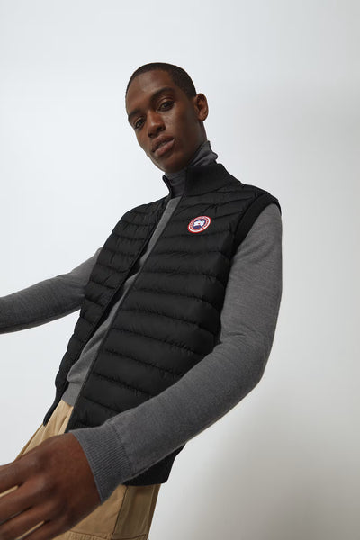 Canada Goose Men's Hybridge Knit Vest - Black