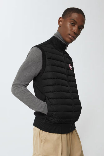 Canada Goose Men's Hybridge Knit Vest - Black