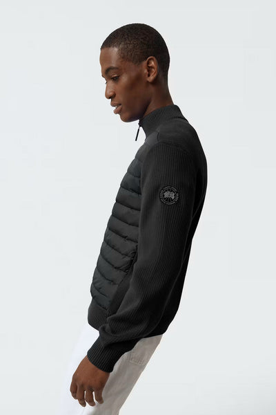 Canada Goose Men's HyBridge Knit Jacket Black Label - Black