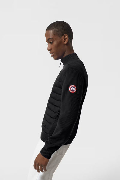 Canada Goose Men's HyBridge Knit Jacket  - Black