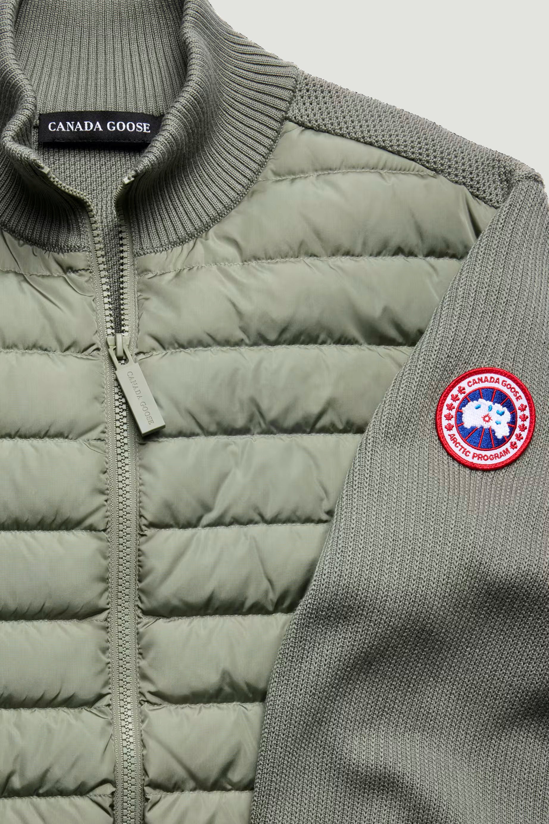 Canada Goose Men's HyBridge Knit Jacket - Sagebrush