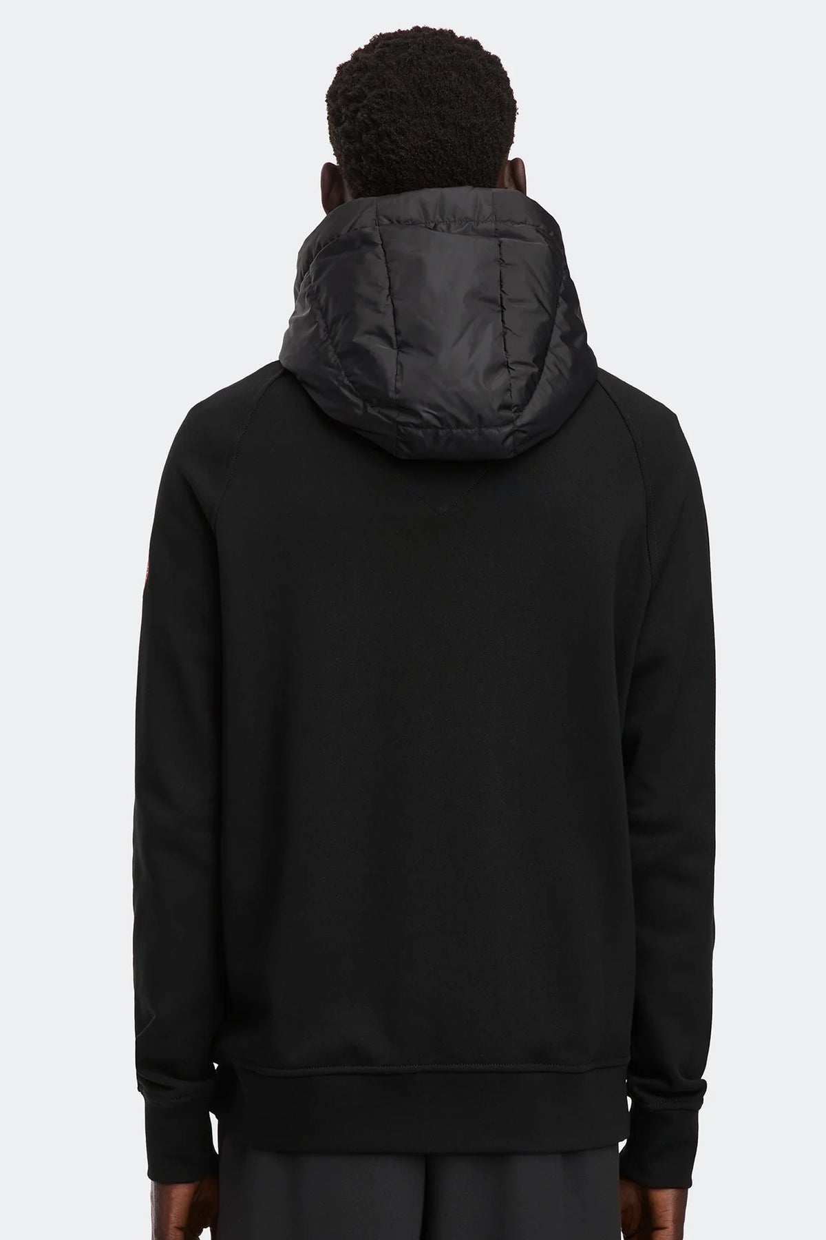Canada Goose Men's HyBridge Huron Full Zip Hoody - Black