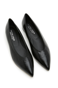 Sister Soeur Billie Leather Flat in Black