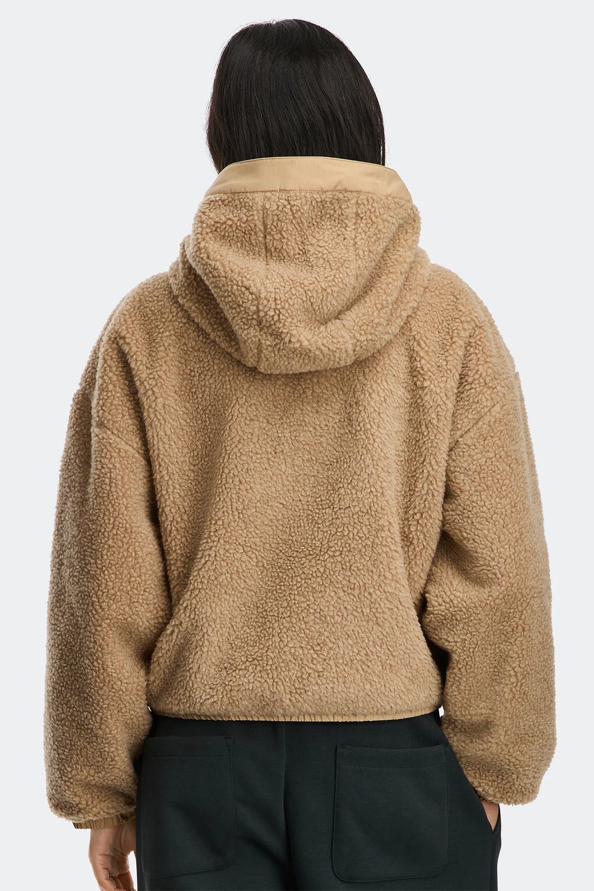 Canada Goose Women's Alberni Reversible Fleece Bomber - Stratus Grey/Anchor Grey