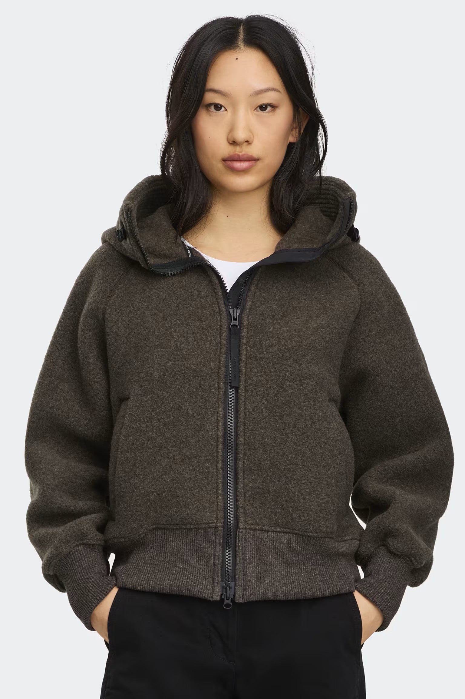 Canada Goose Women's Chilliwack Fleece Bomber Black Disc - Terra