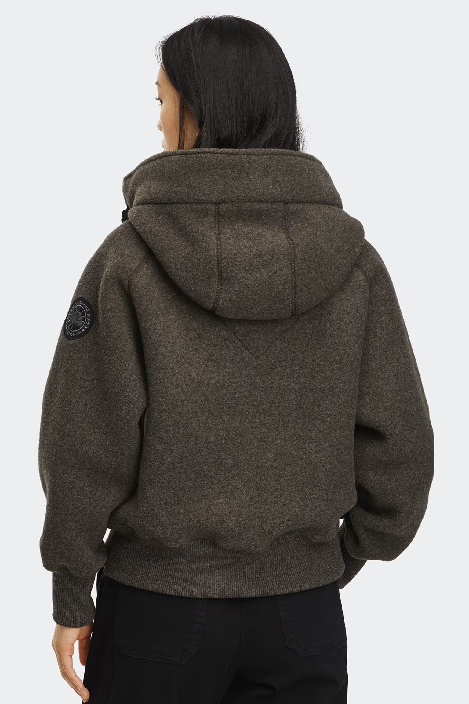 Canada Goose Women's Chilliwack Fleece Bomber Black Disc - Terra