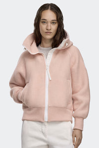 Canada Goose Women's Chilliwack Bomber Kind Fleece White Label - Vintage Rose