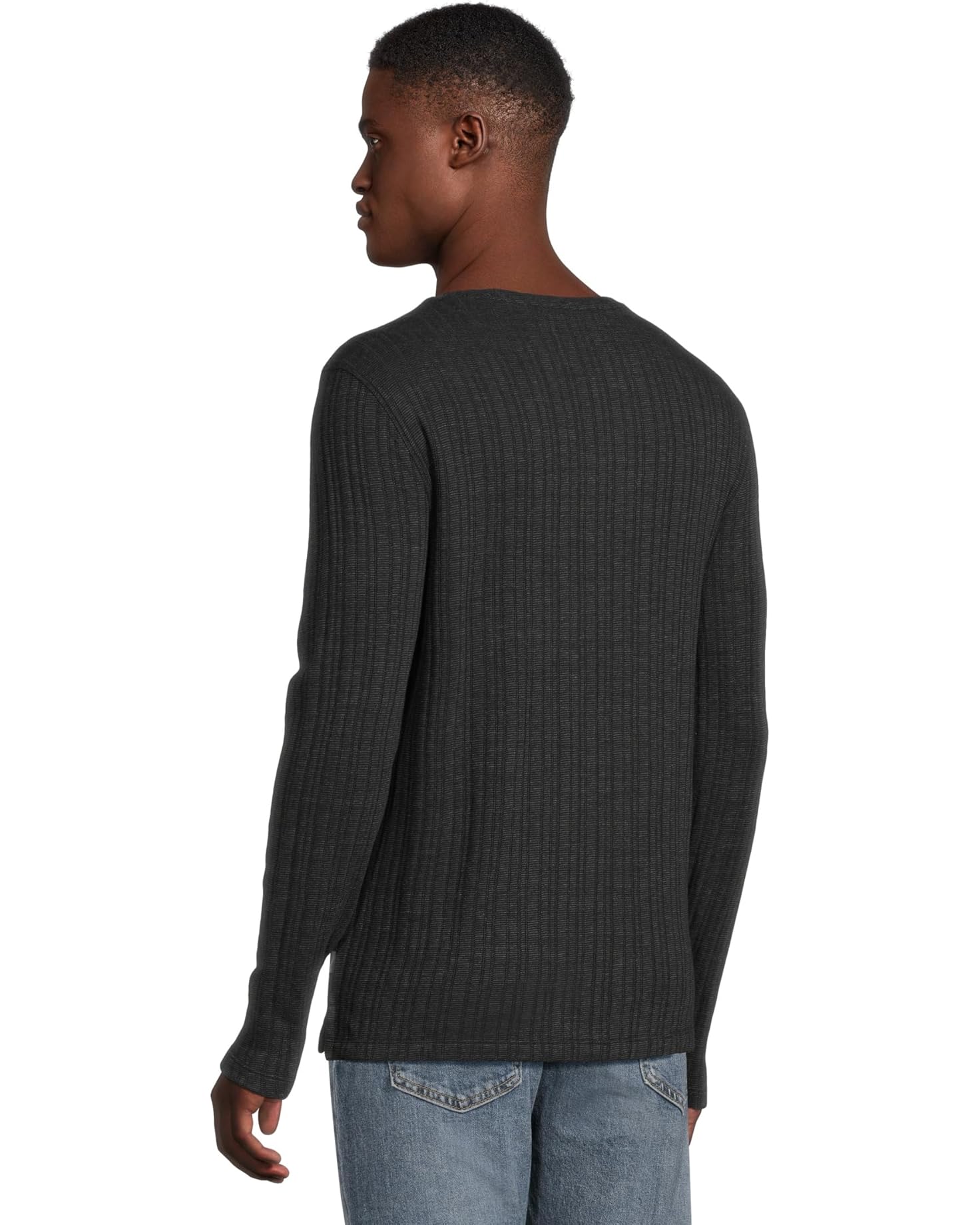 John Varvatos Fern Crew - Black