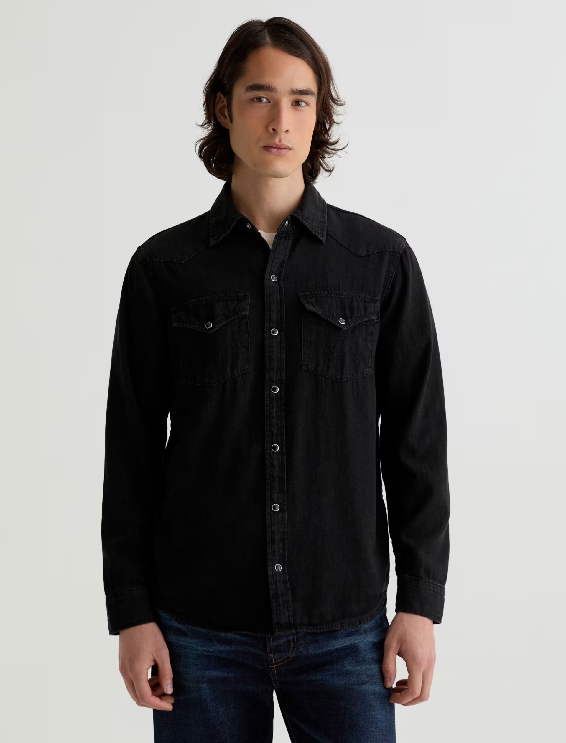 AG Men's Huston Western Shirt - Chapman