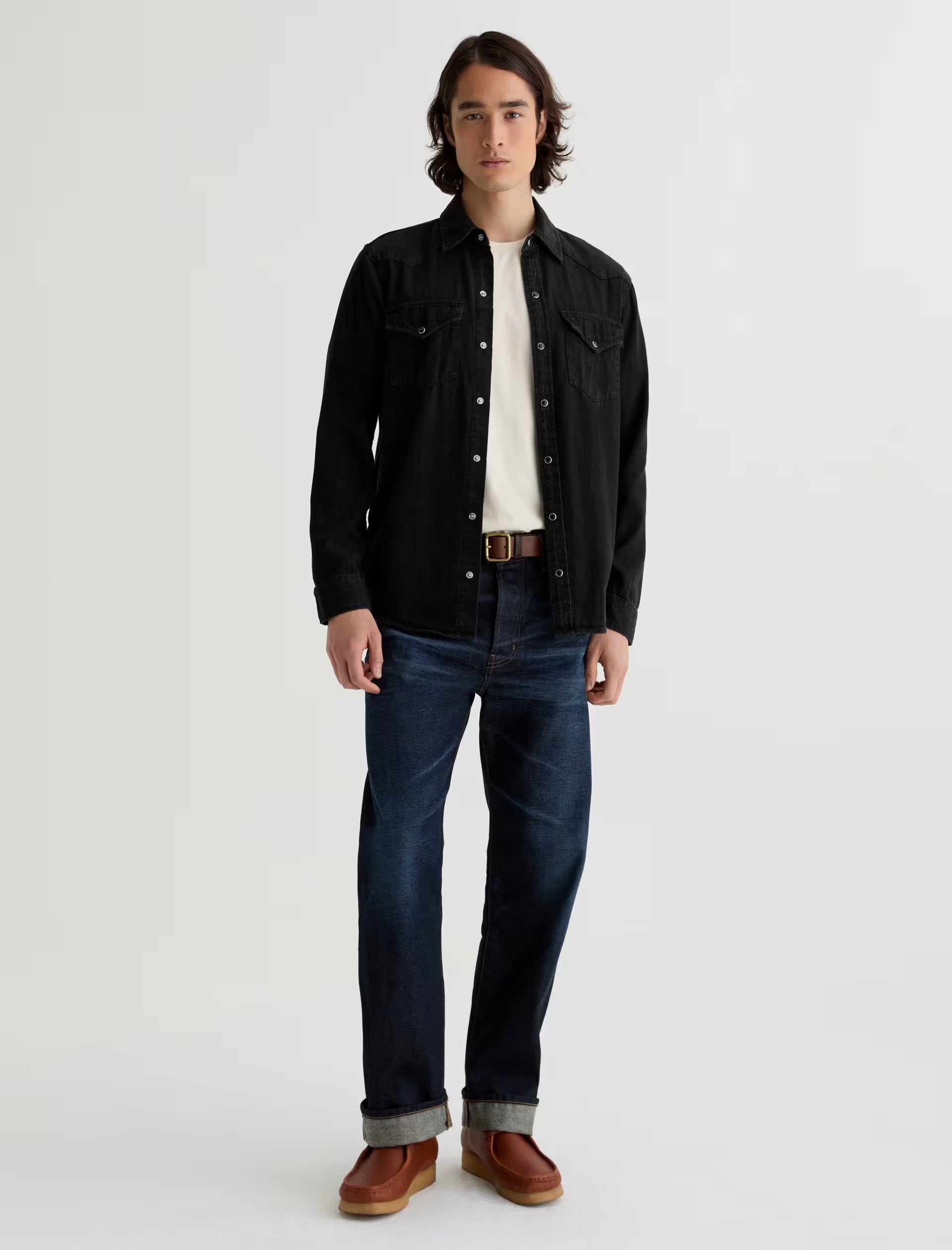 AG Men's Huston Western Shirt - Chapman