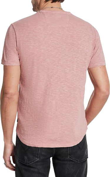 John Varvatos Cooper Vintage Crew - Grapefruit