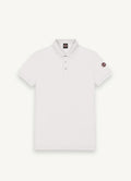 COLMAR Men's Stretch Pique Cotton Polo - White
