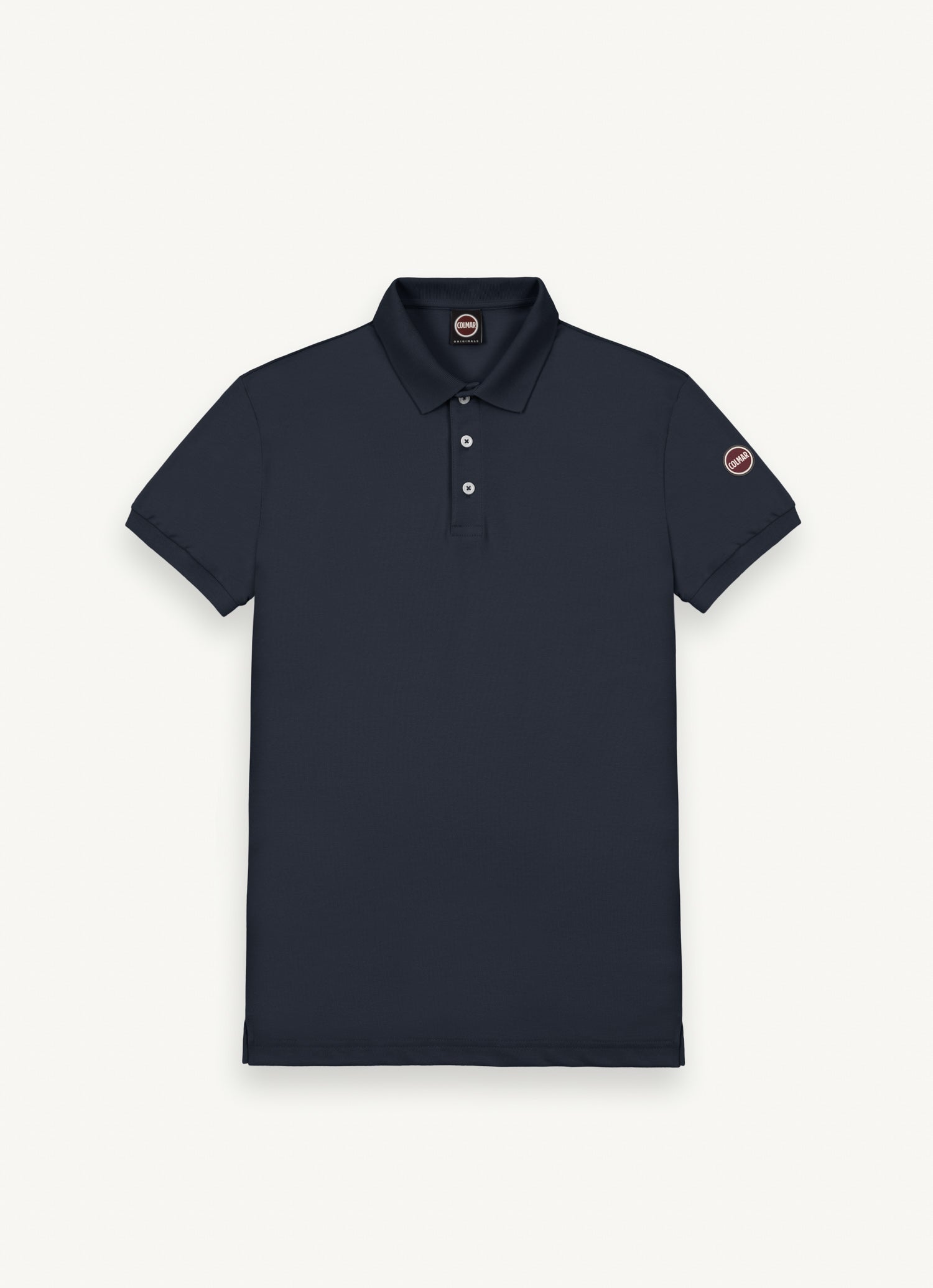 COLMAR Men's Stretch Pique Cotton Polo - Navy Blue