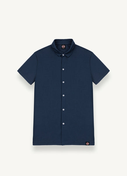 COLMAR Men's Cotton Jersey Shirt - Navy Blue