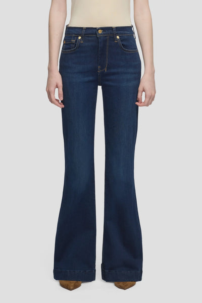 7 For All Mankind Dojo Wide Leg Trouser in Tried and True