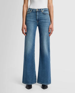 7 For All Mankind Ultra Hi Rise Jo in Sea Level