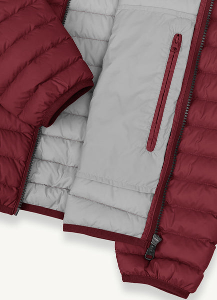 COLMAR Opaque Autumn Down Jacket with Padded Collar - Brownie