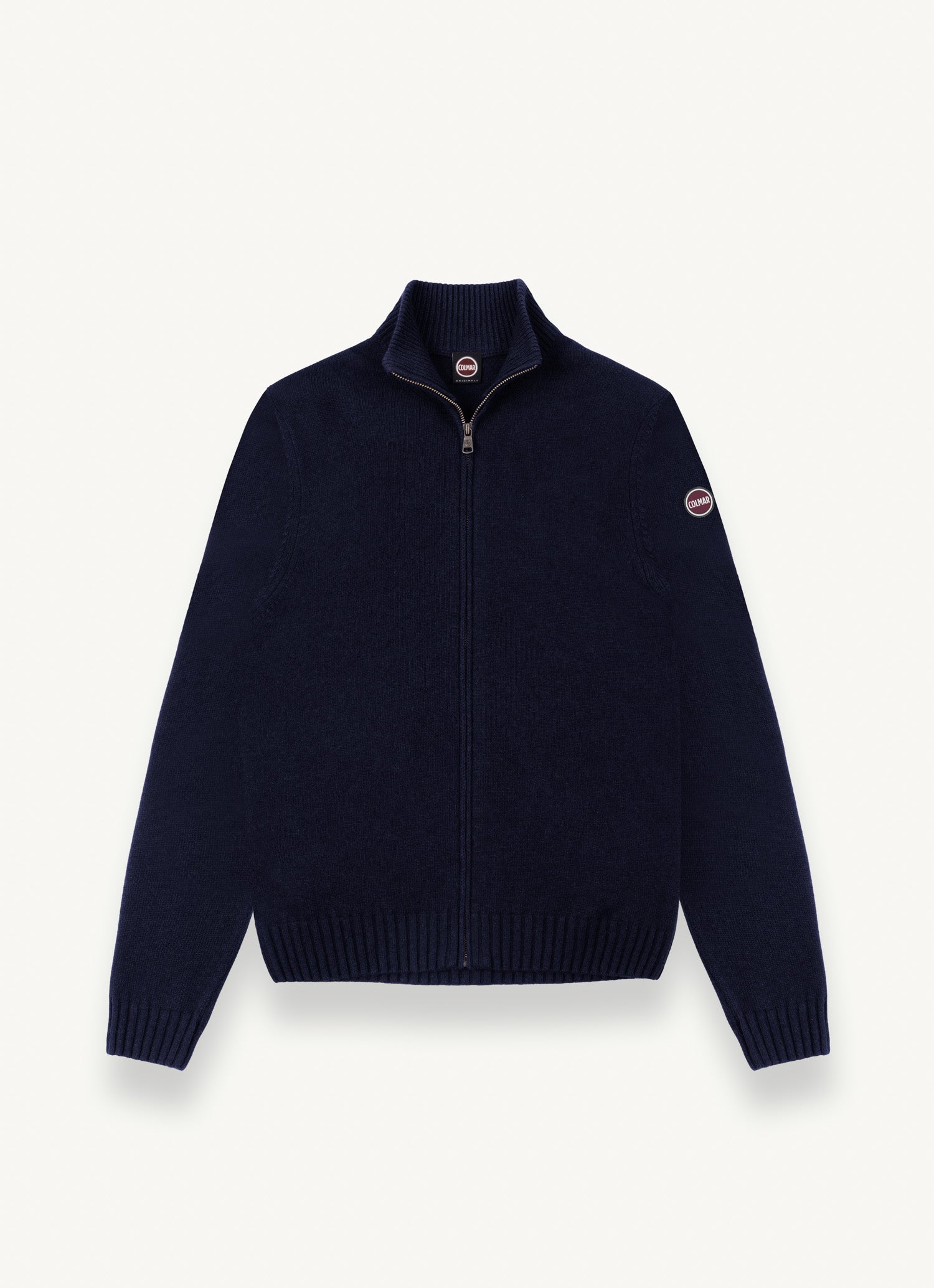 COLMAR H\Full Zip Pullover with High Neck - Black
