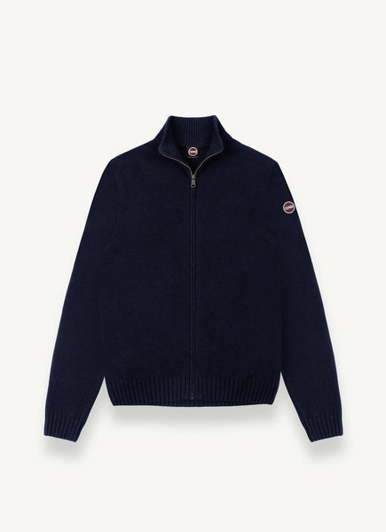 COLMAR H\Full Zip Pullover with High Neck - Black