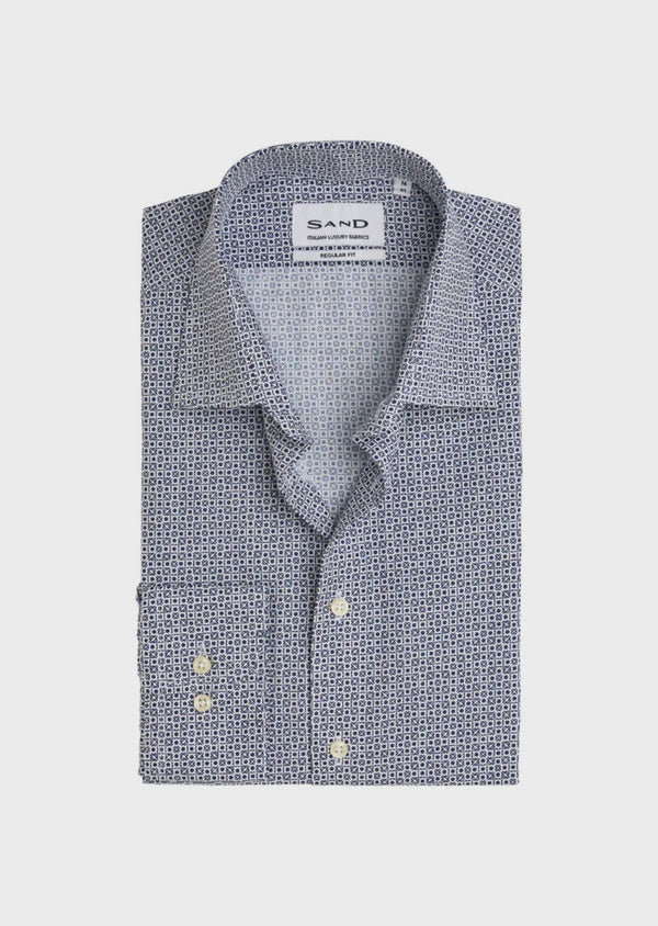 Sand 8339 State N 2 L/S Shirt - Pattern