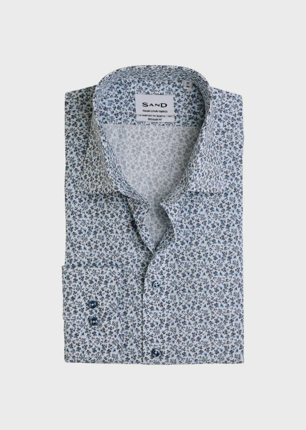 Sand 8380 State N 2 L/S  Shirt - Pattern
