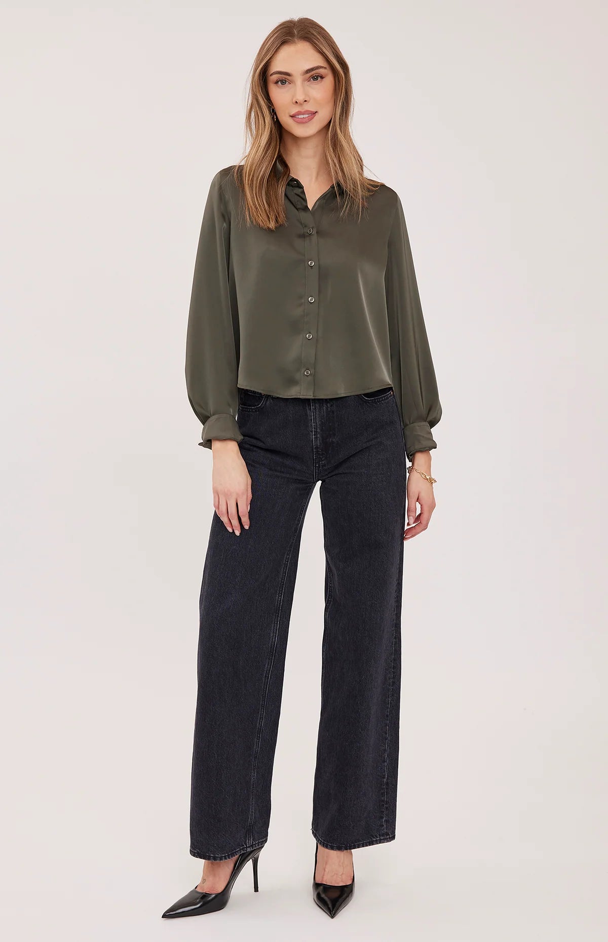 Gentle Fawn Leighton Blouse in Olive