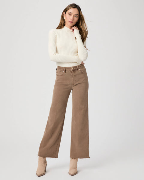 Paige Anessa 31" relaxed wide leg in Vintage Canewood